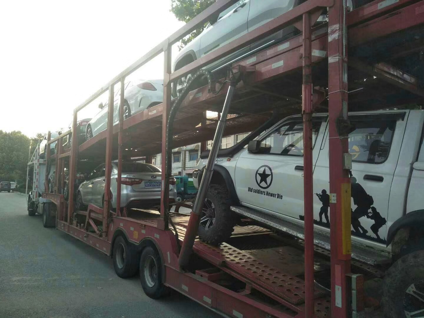 鄭州汽車托運費標準